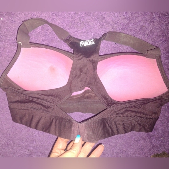 VS PINK Active Ultimate Padded Push Up Sports Bra sz L - Picture 5 of 12